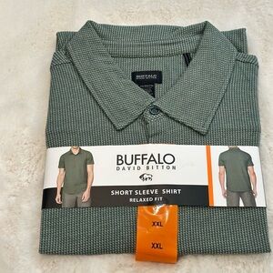 Buffalo David Bitton Short Sleeve Shirt Relaxed Fit